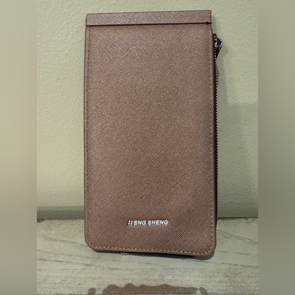 HengSheng Wallet Card Holder Multifunctional Long Wallet Unisex